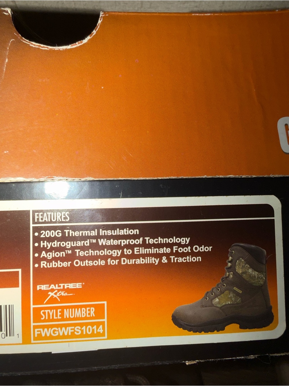 Game Winner Javelina IV Men’s Size 8 Boots - Picture 8 of 8